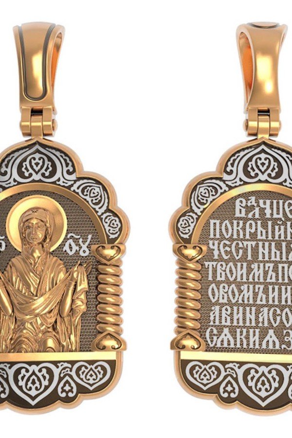 Образок из золота