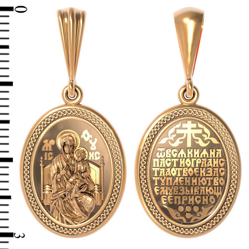 Образок из золота