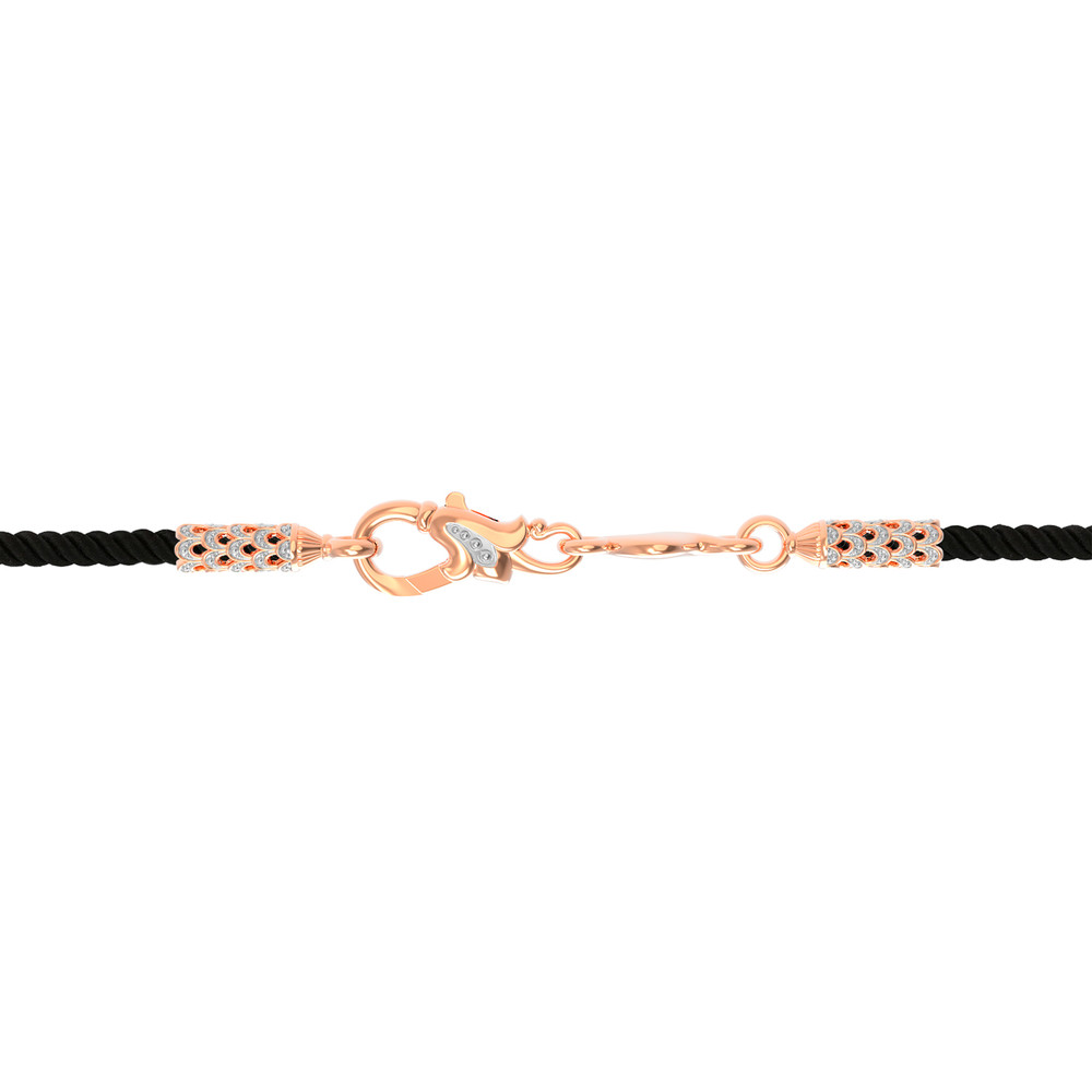 Шнурок шёлковый из золота c шёлковым шнурком