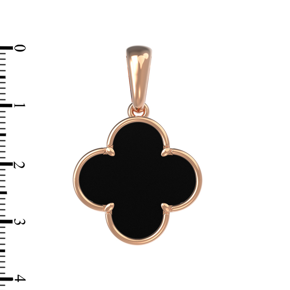 Подвеска из золота c ониксом