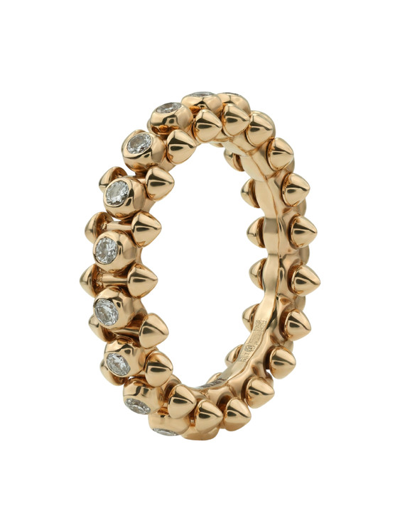 Кольцо из золота c бриллиантами