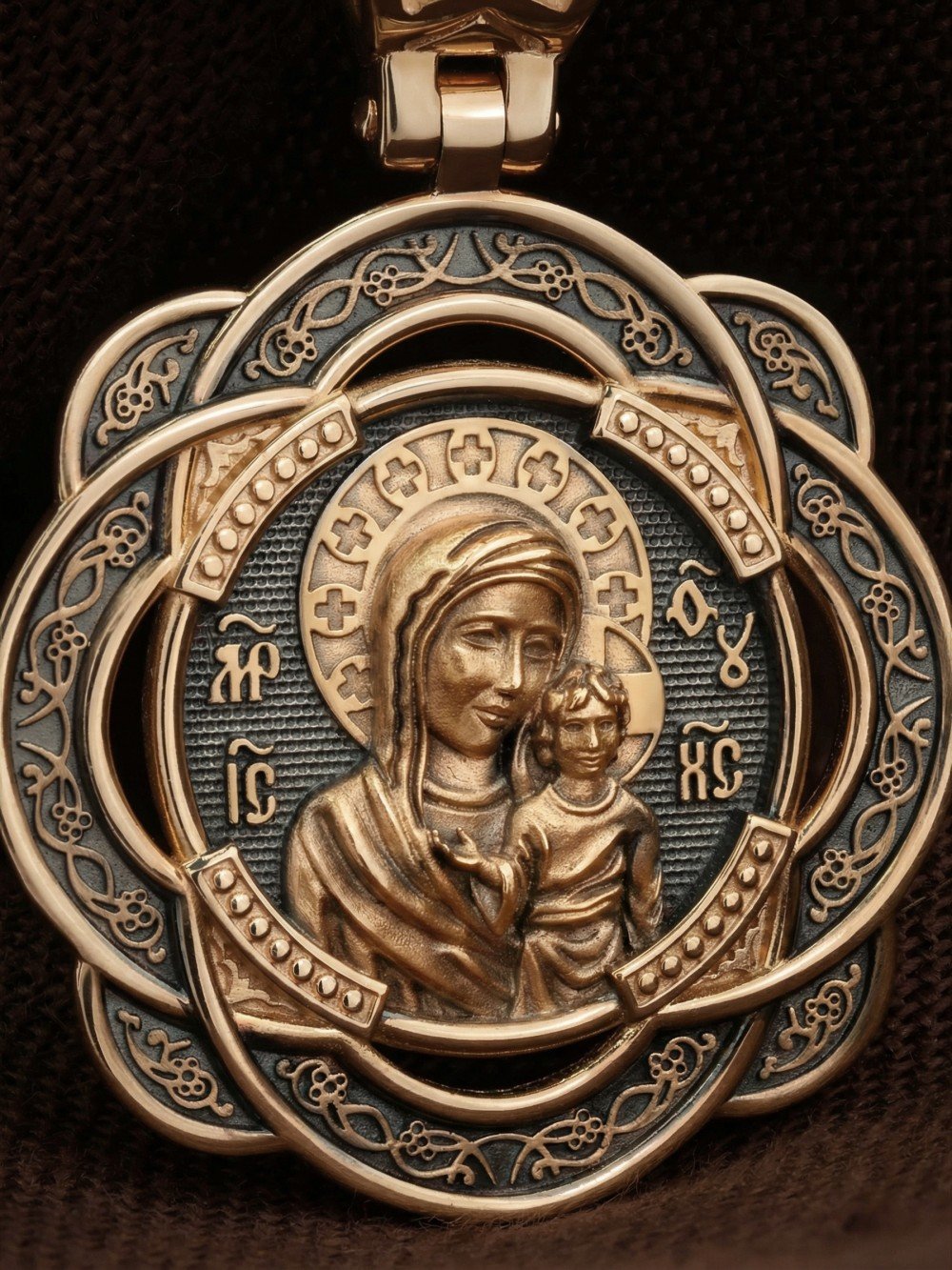 Образок из золота