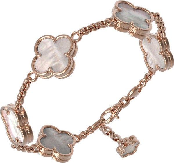 Браслет из золота c перламутром