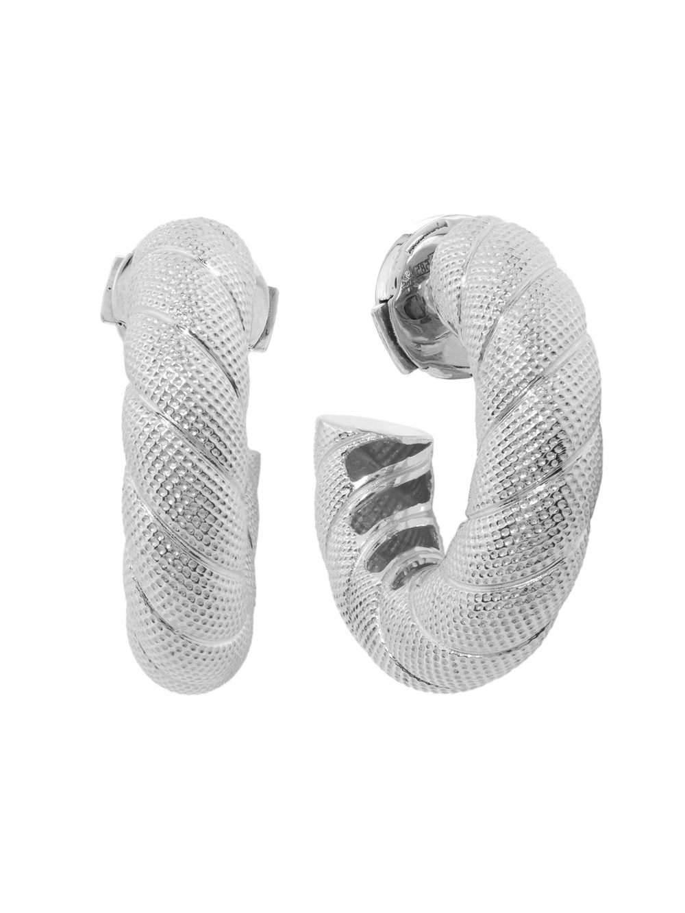 Серьги из белого золота