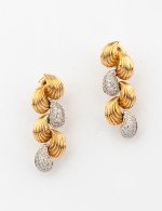 Серьги из золота 585 пробы
