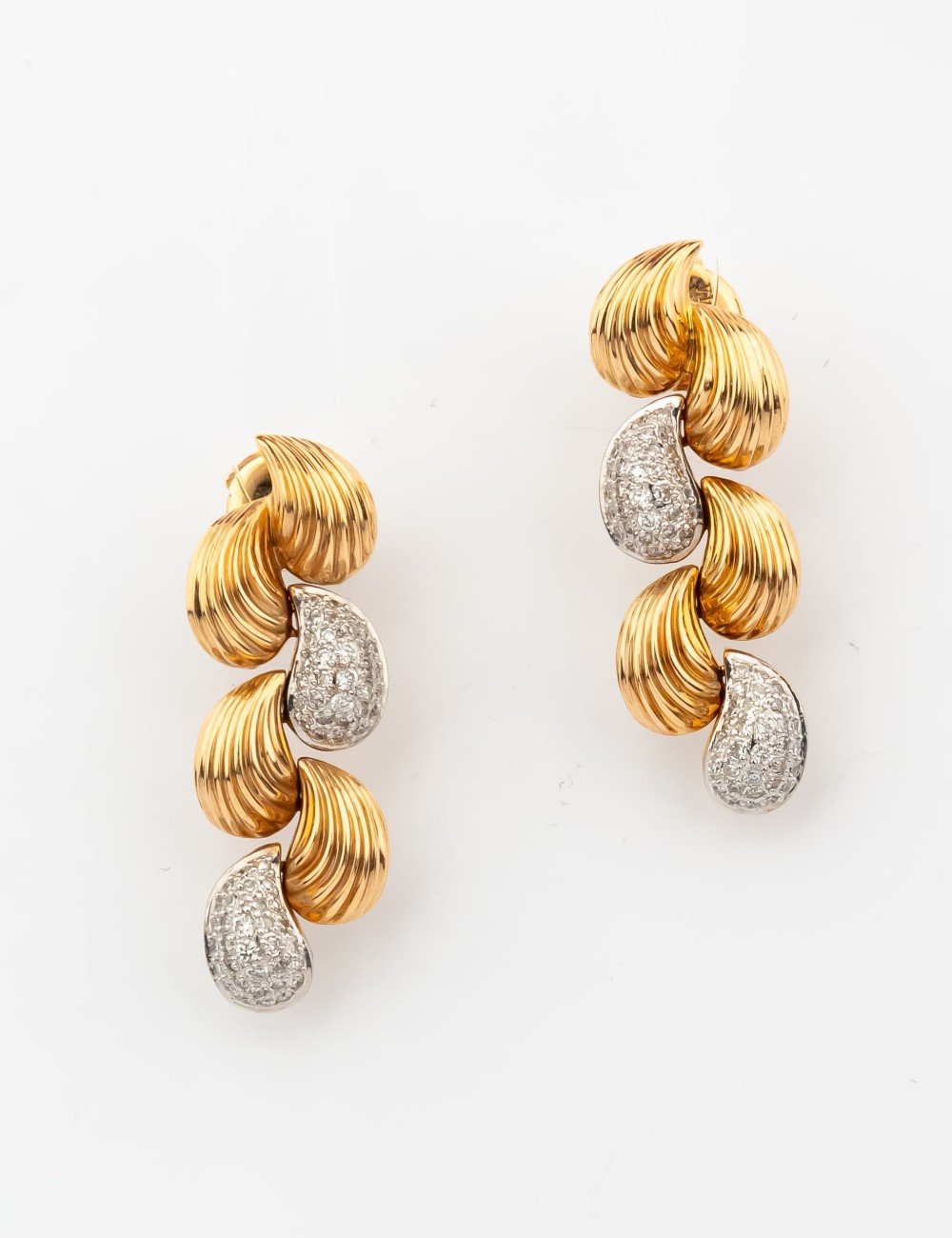 Серьги из золота 585 пробы