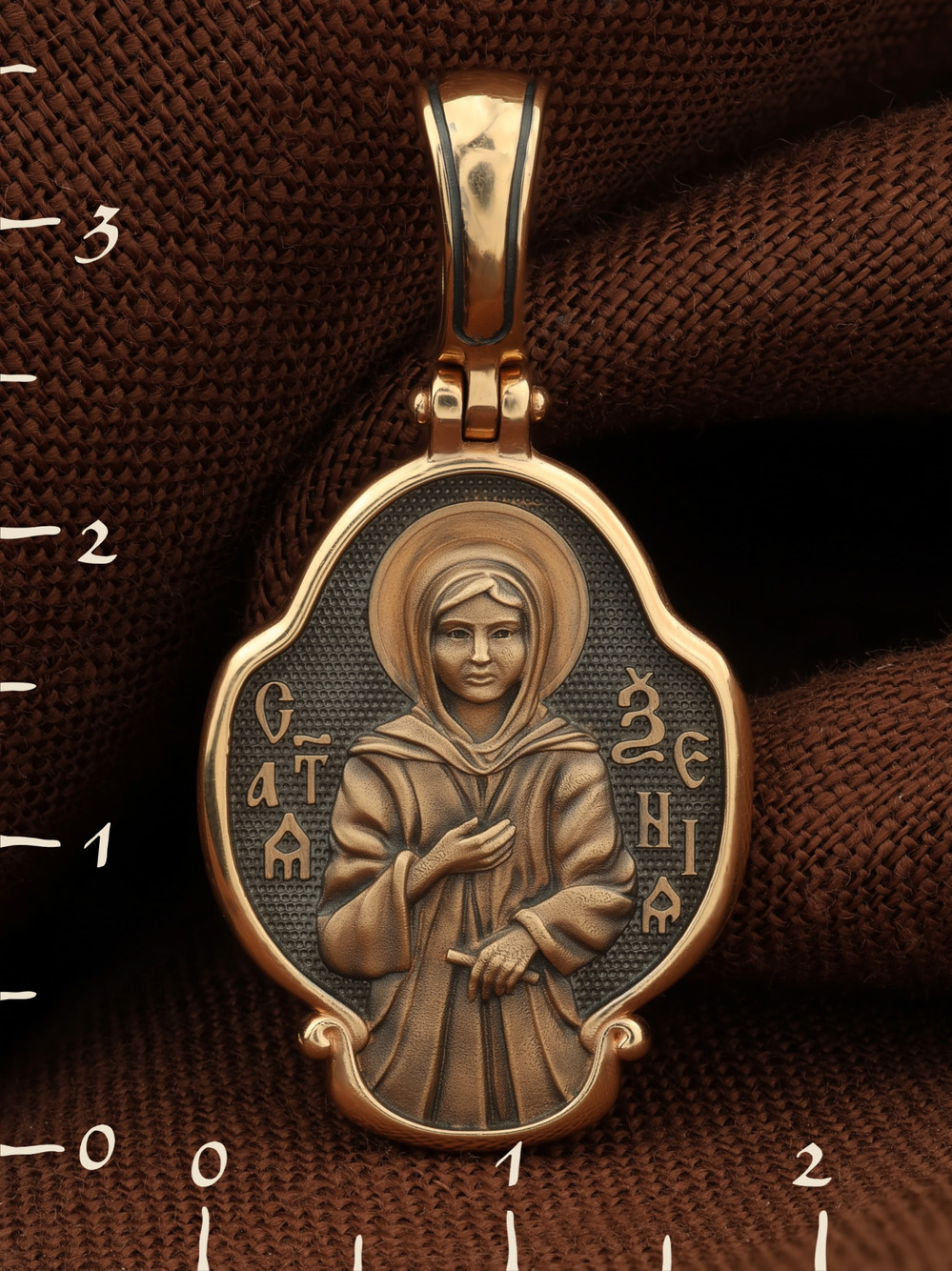 Образок из золота