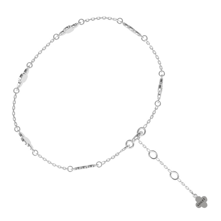 Браслет из белого золота c бриллиантами