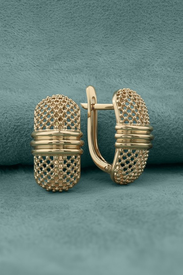 Серьги из золота