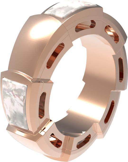 Подвеска из золота c перламутром