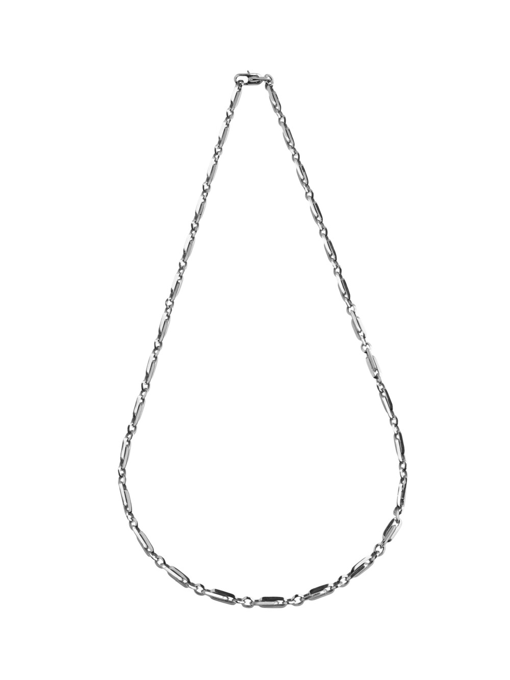 Цепь из белого золота