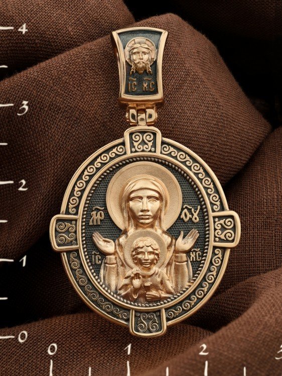 Образок из золота