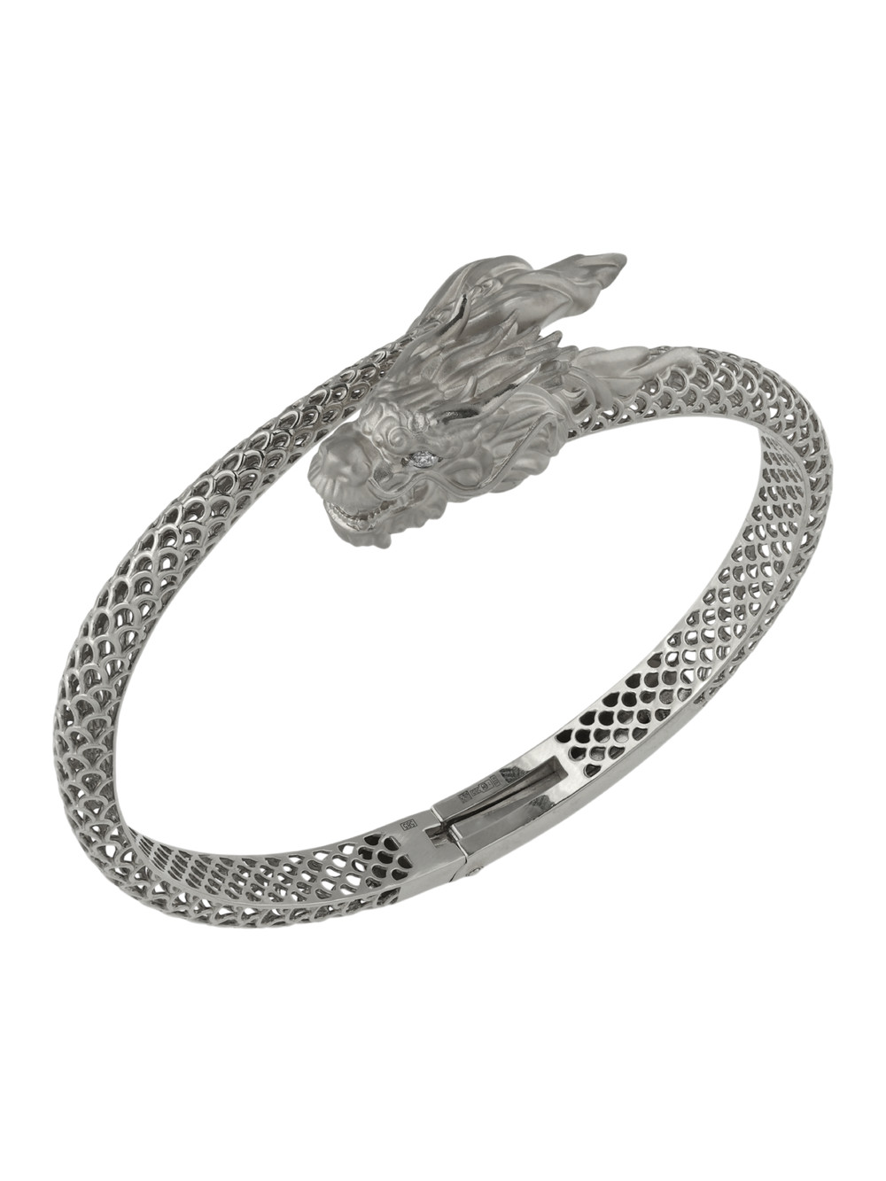 Браслет из белого золота c бриллиантами