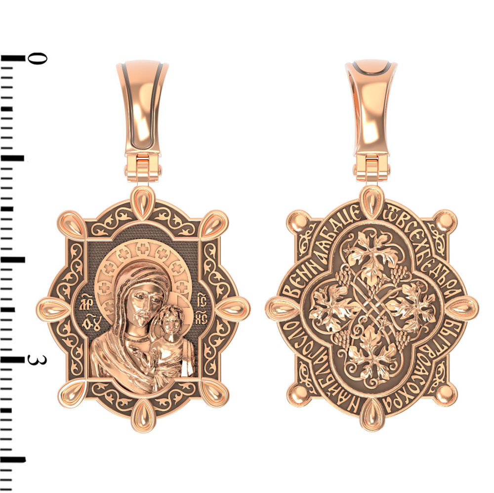 Образок из золота