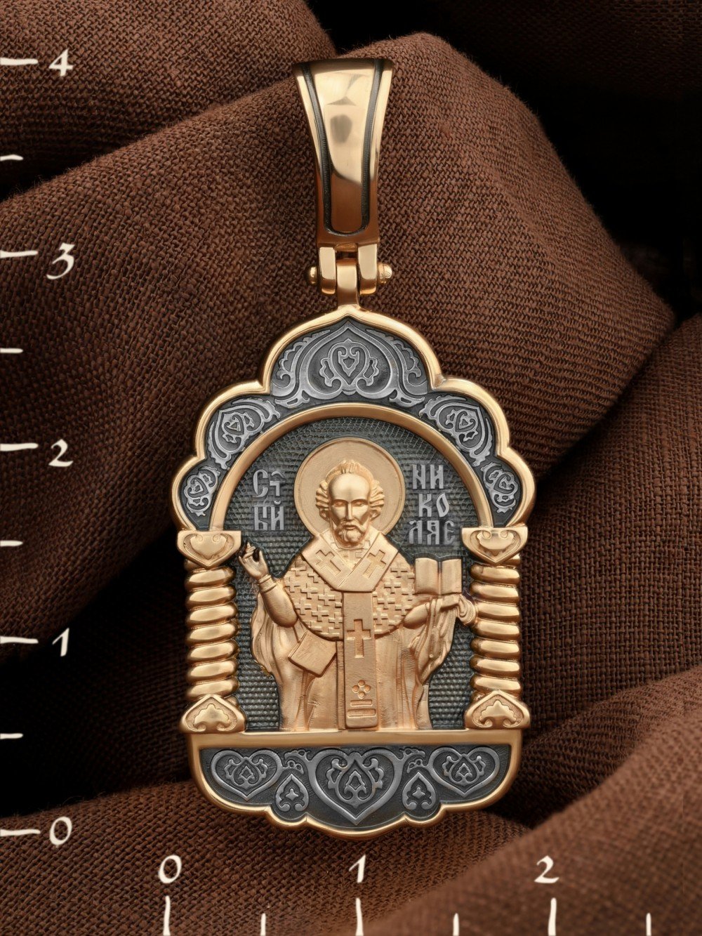 Образок из золота