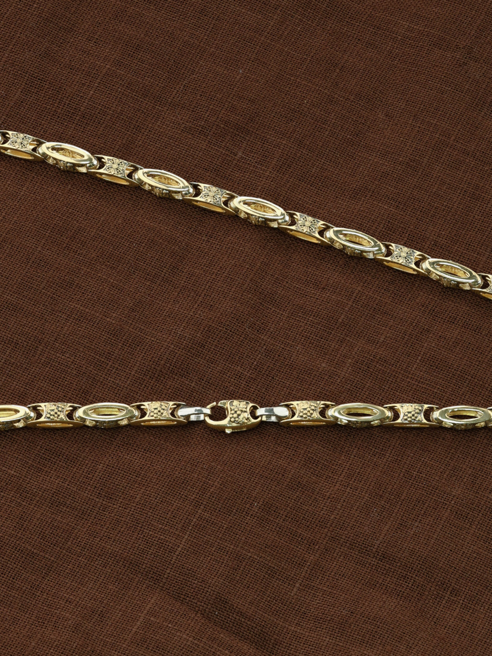 Цепь из лимонного золота