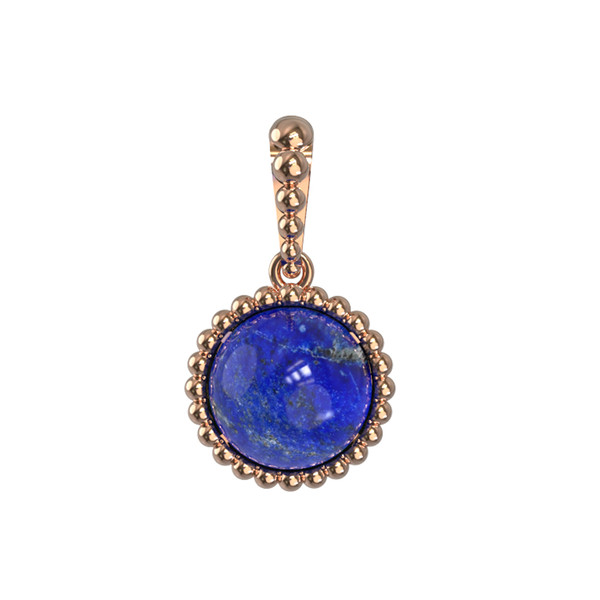 Подвеска из золота c лазуритом