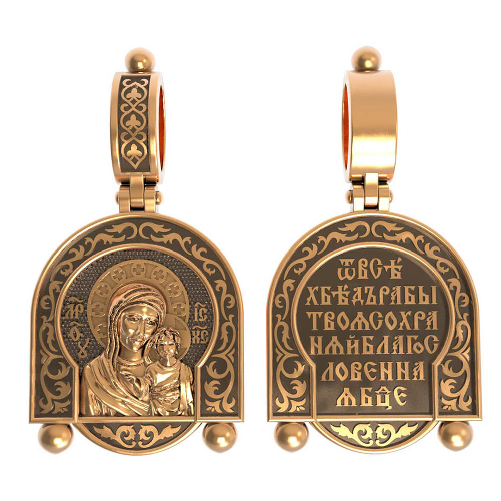 Образок из золота