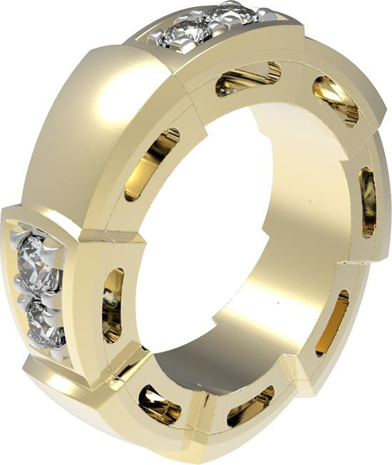 Подвеска из лимонного золота c бриллиантами