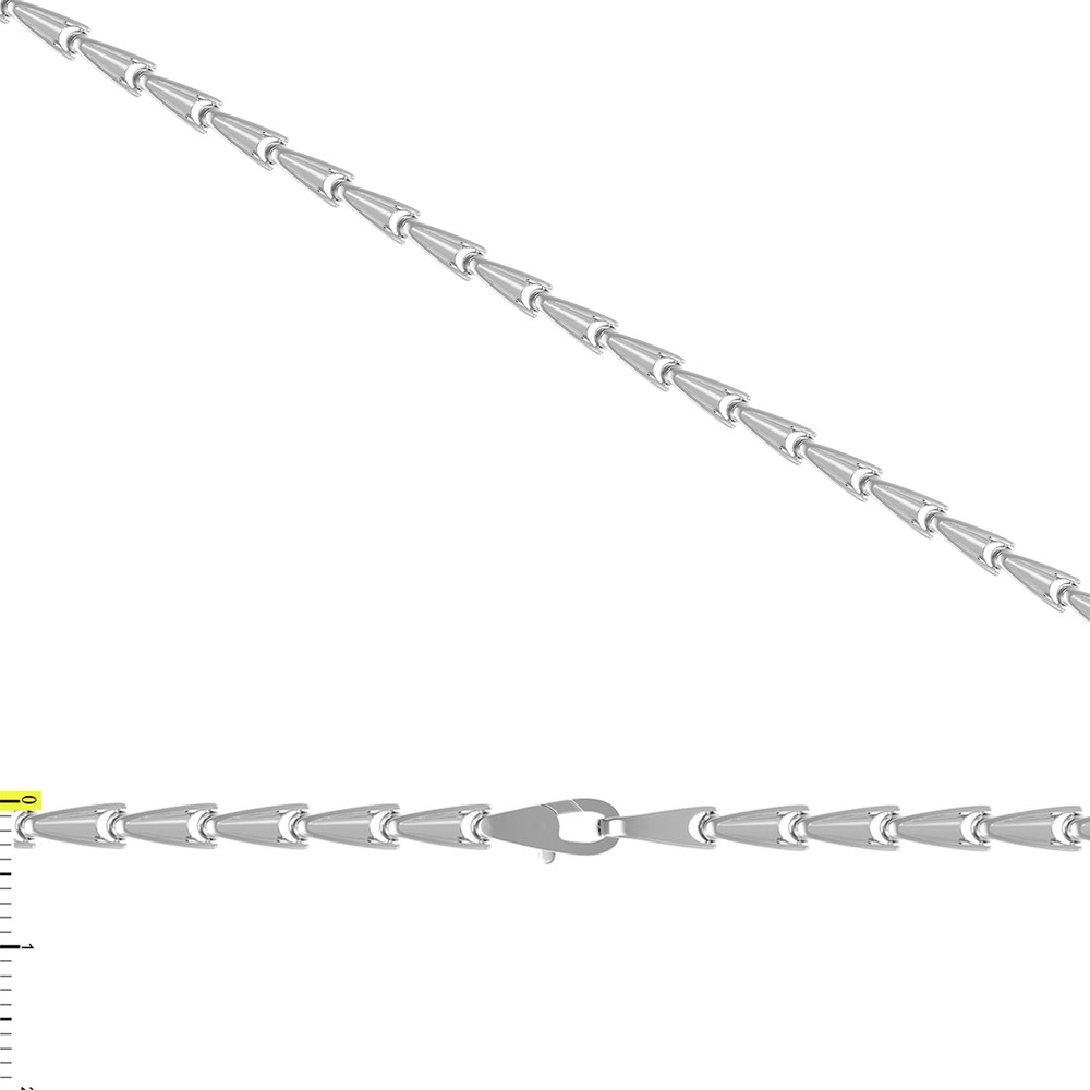 Цепь из белого золота