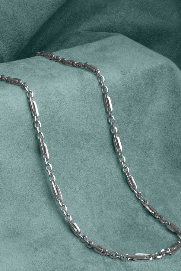 Цепь из белого золота