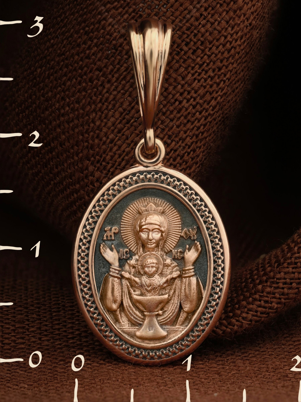 Образок из золота