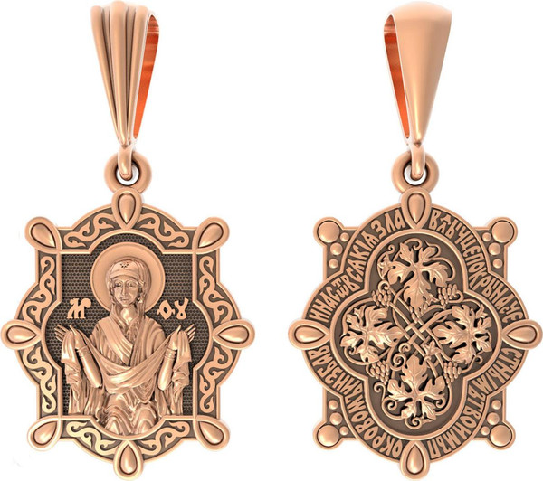 Образок из золота