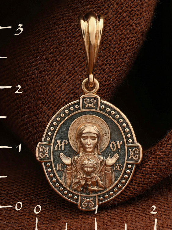 Образок из золота