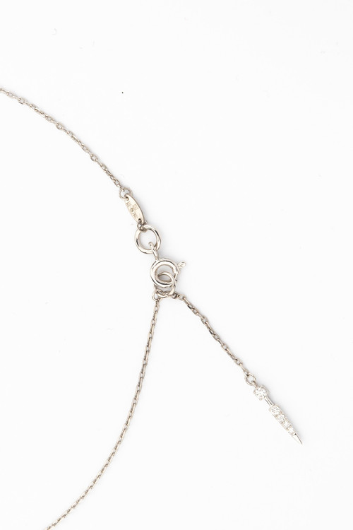 Колье из белого золота c бриллиантами