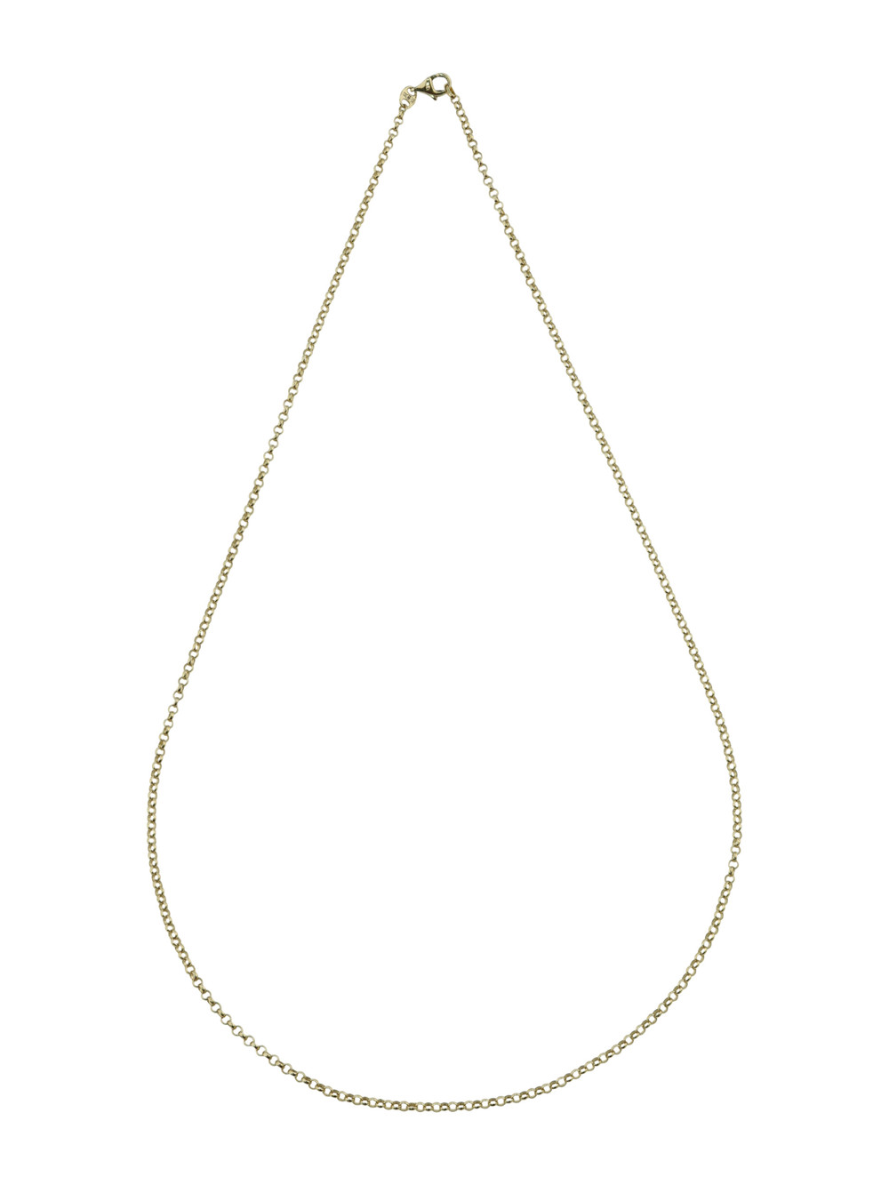 Цепь из лимонного золота