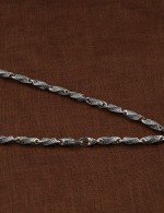 Цепь из белого золота 585 пробы