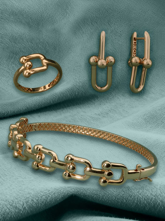 Серьги из золота