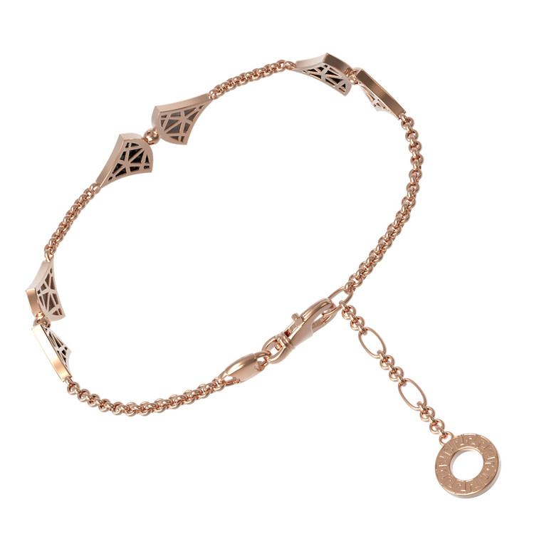 Браслет из золота c ониксом и перламутром