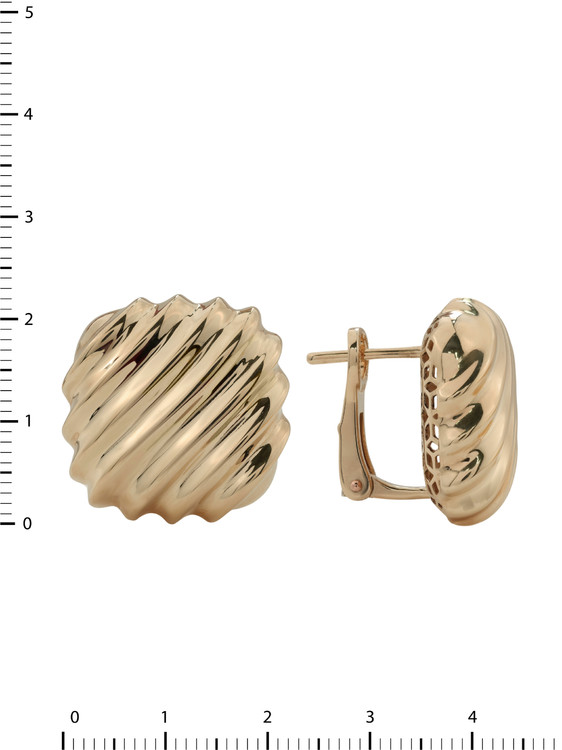 Серьги из золота