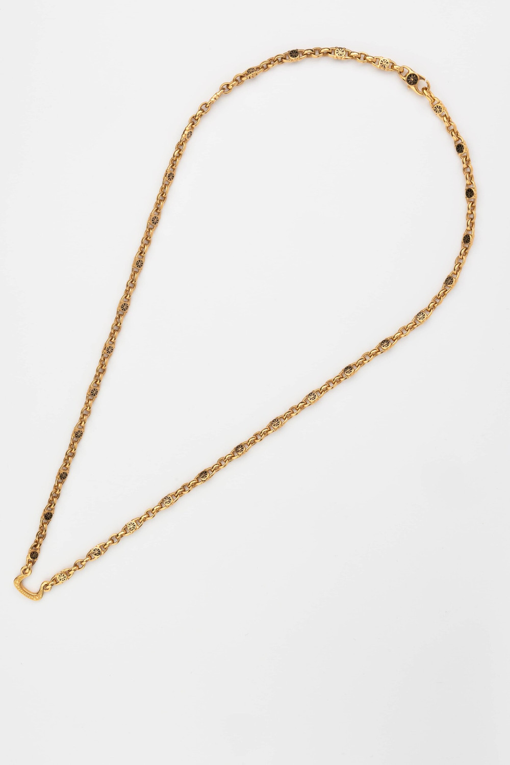 Цепь из золота c эмалью