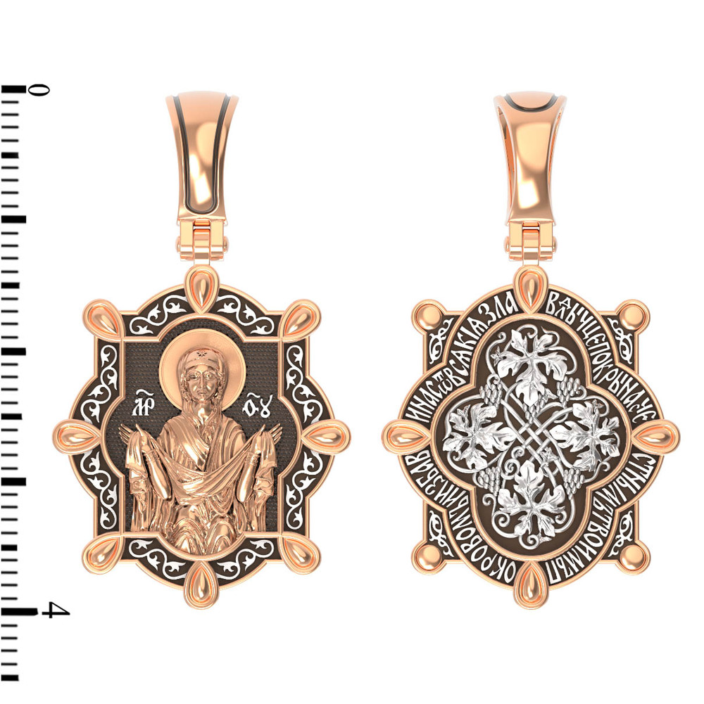 Образок из золота