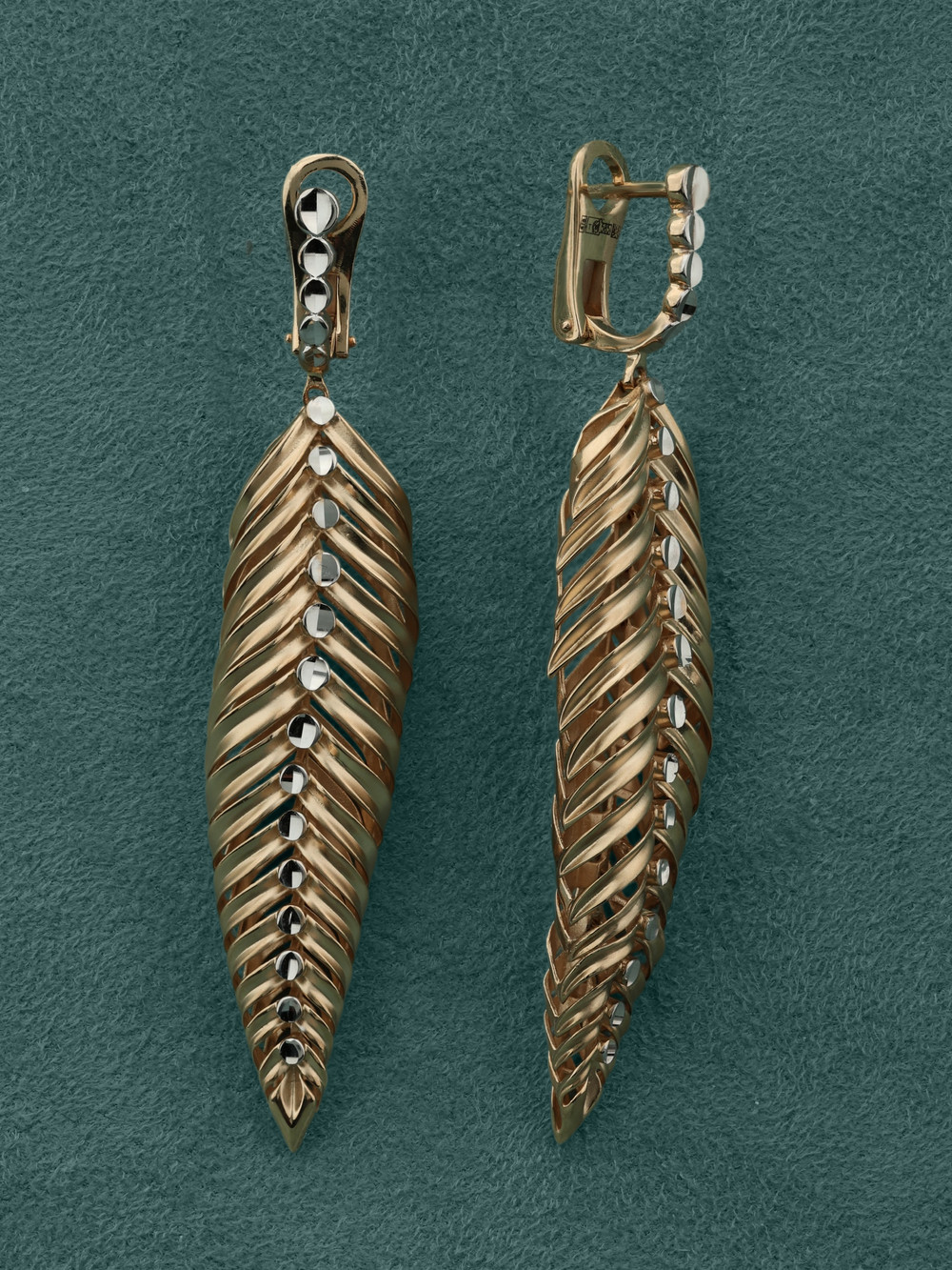 Серьги из золота