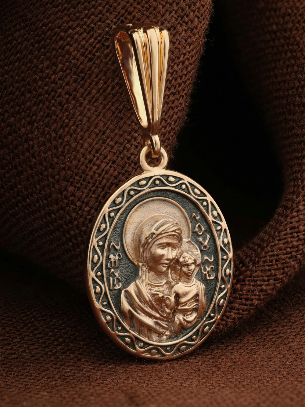 Образок из золота