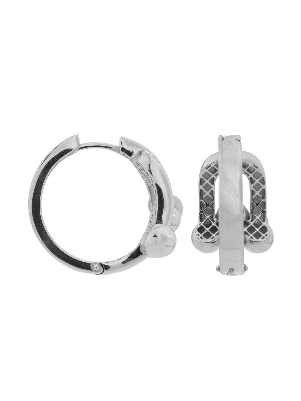 Серьги из белого золота