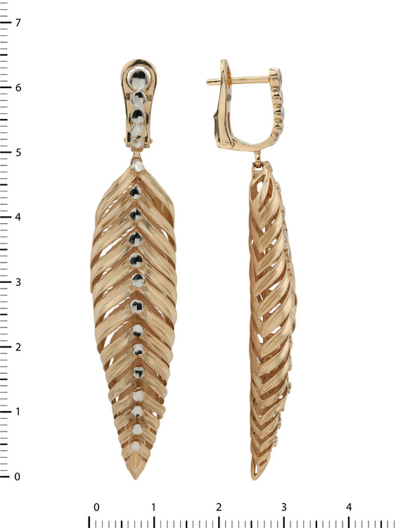 Серьги из золота