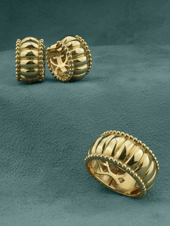 Кольцо из лимонного золота