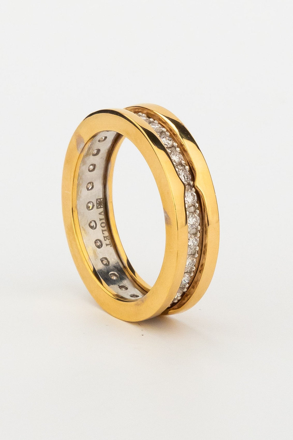 Кольцо из золота c бриллиантами