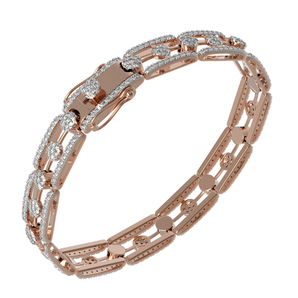 Браслет из золота c бриллиантами