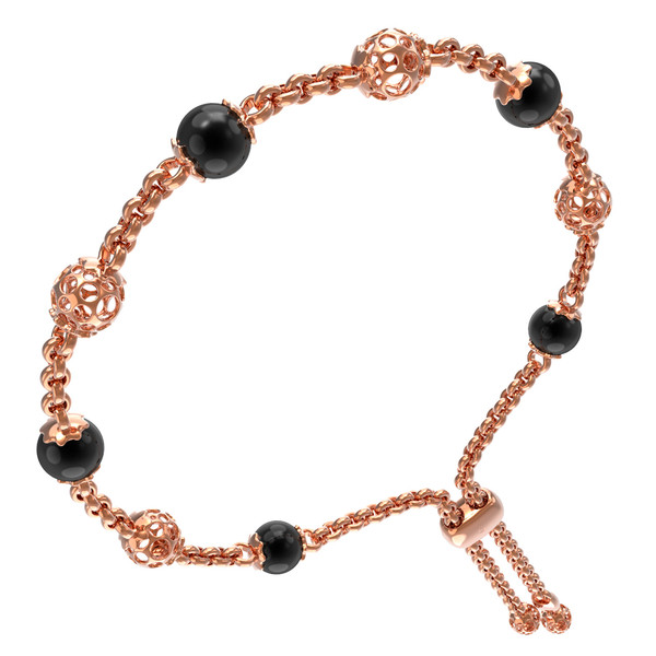 Браслет из золота c ониксом