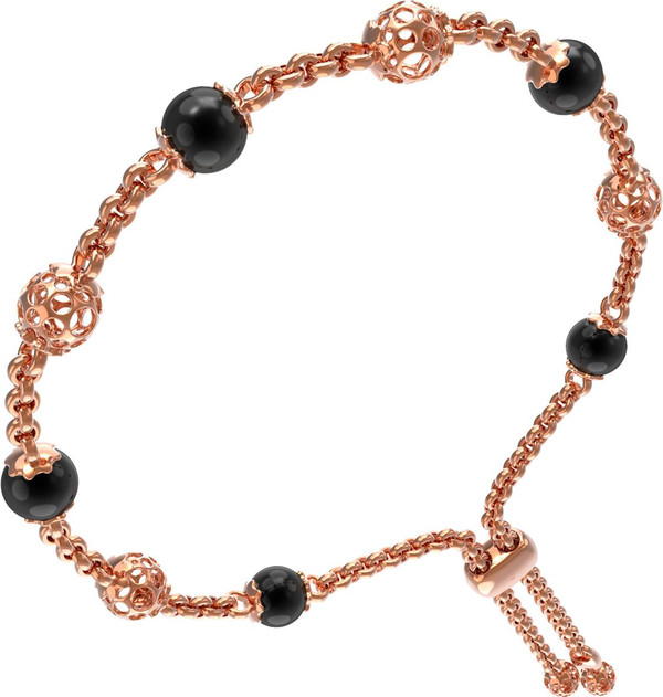 Браслет из золота c ониксом