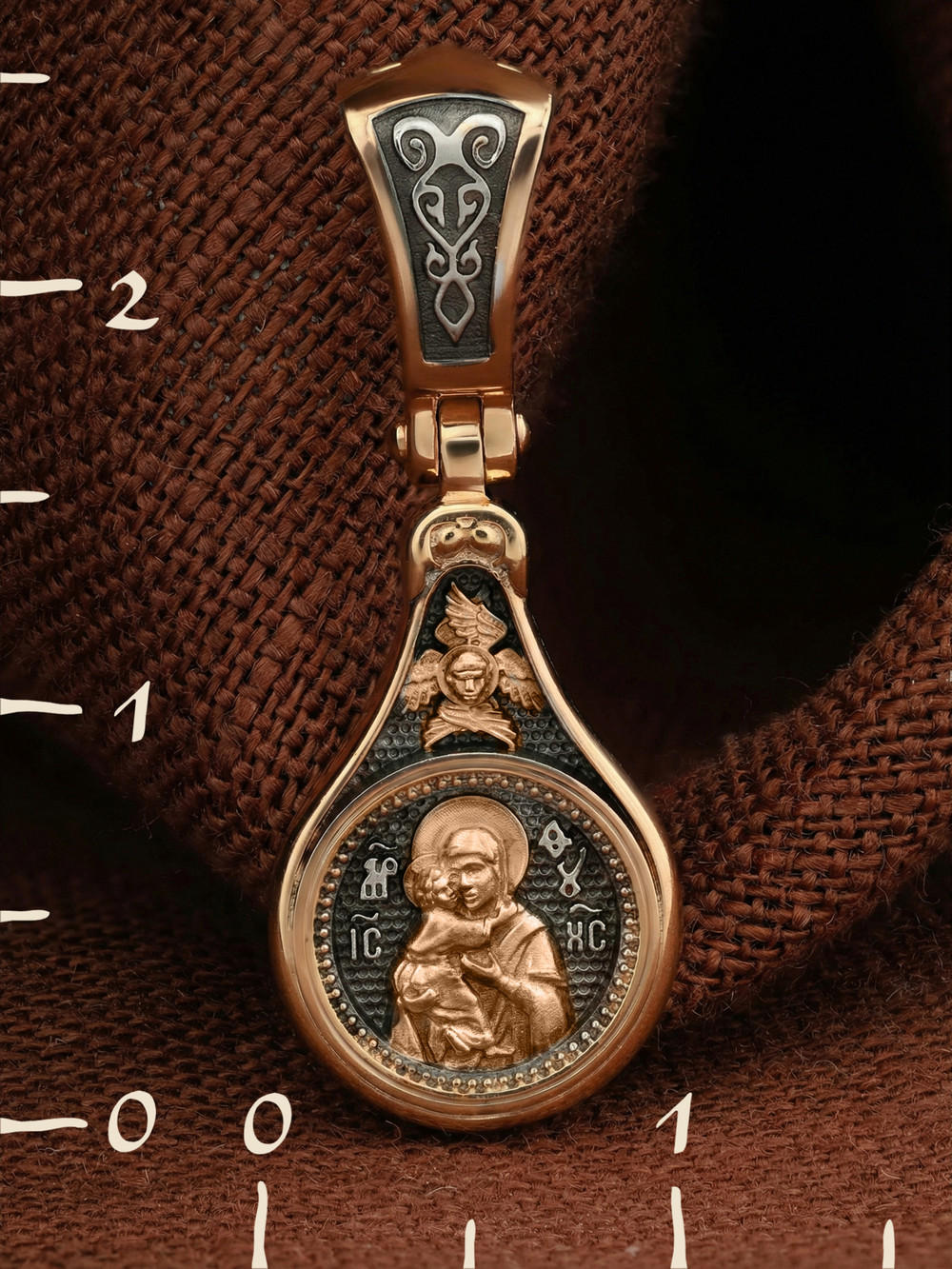 Образок из золота