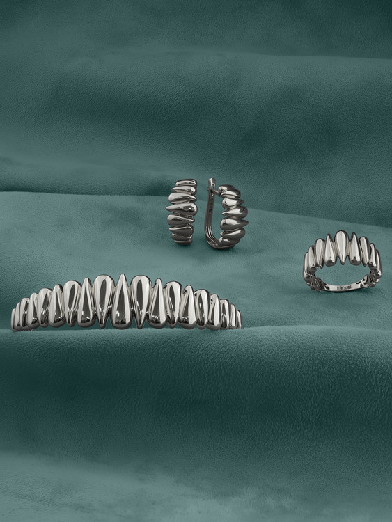 Браслет из белого золота