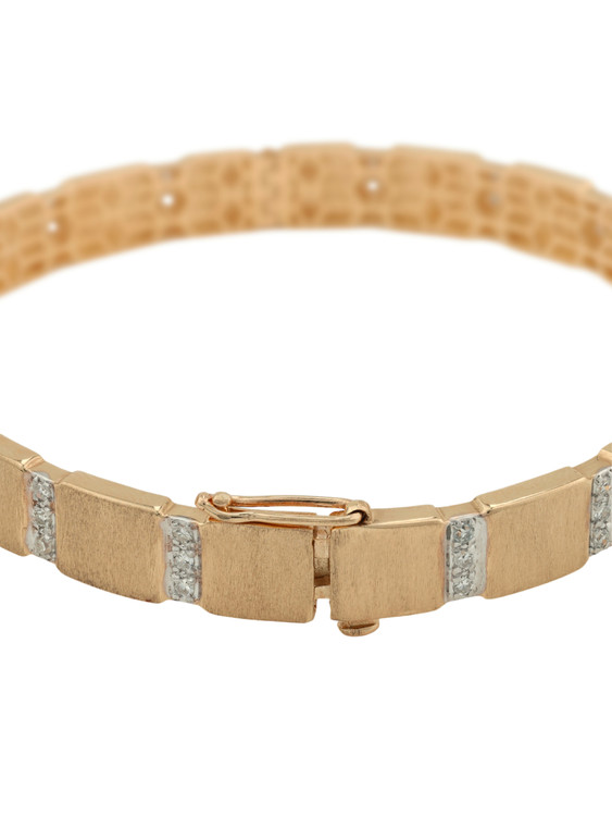 Браслет из золота c бриллиантами