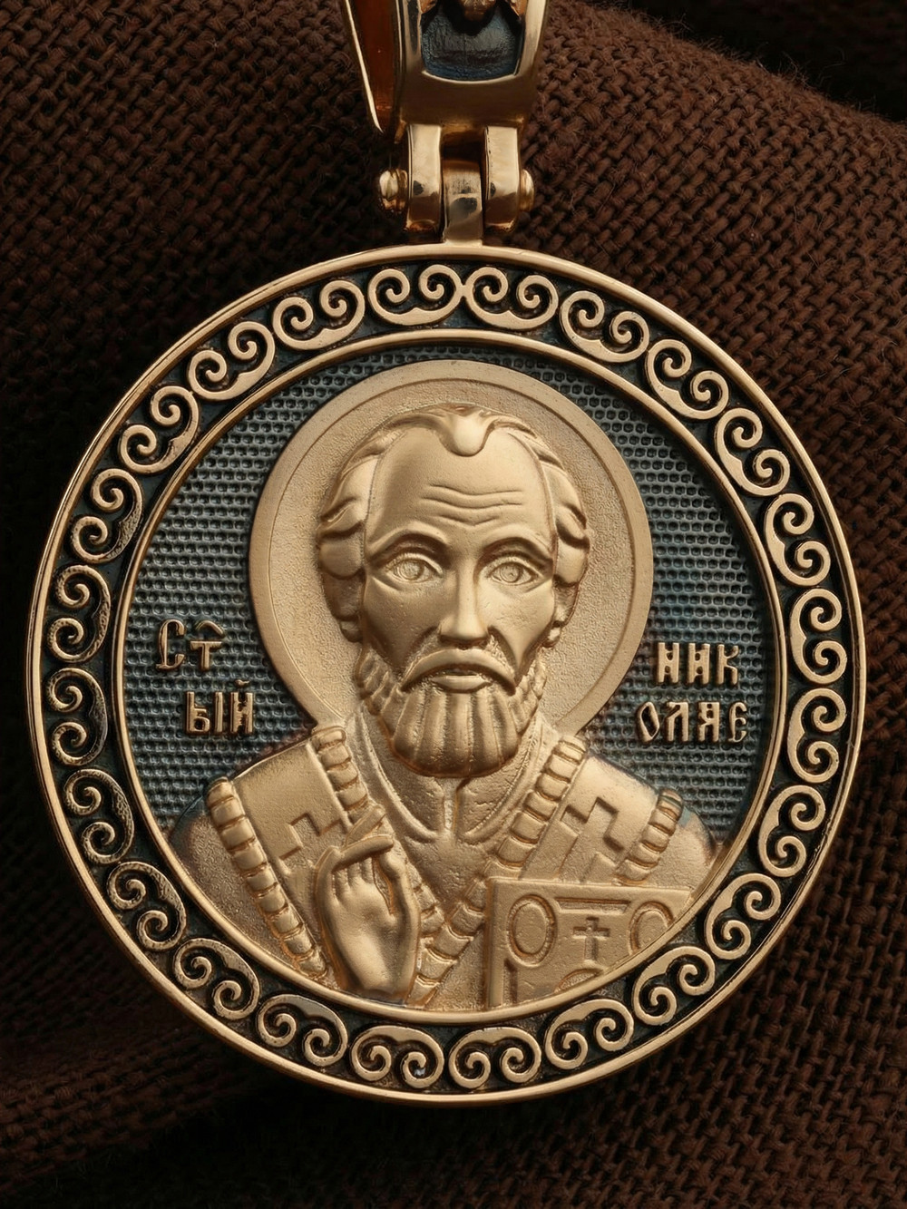 Образок из золота