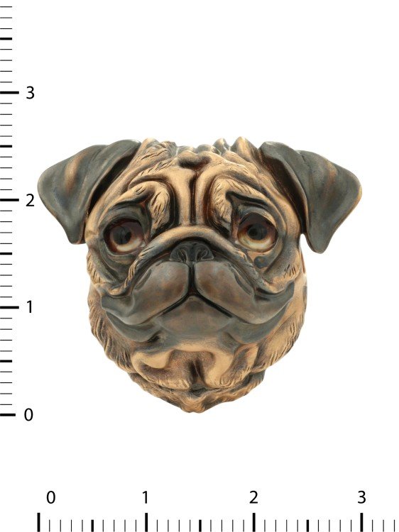 Подвеска из золота c эмалью